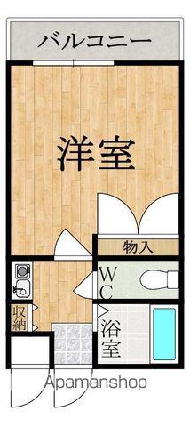 COCOパレス(1K/3階)の間取り写真