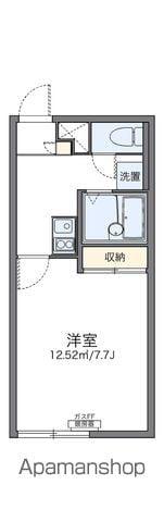 レオパレスM&T(1K/2階)の間取り写真