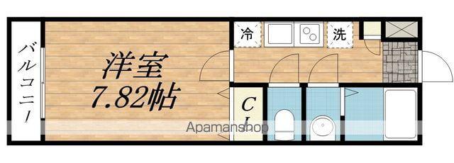 デパーチェ本町西(1K/3階)の間取り写真