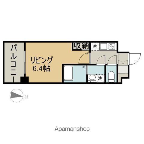 エスリード鶴舞グランパークス(1K/10階)の間取り写真