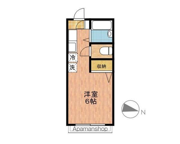 センチュリーハイム(1K/2階)の間取り写真