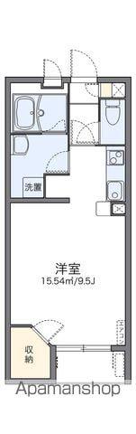 レオネクスト坊金(1K/1階)の間取り写真
