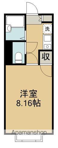 メゾン萩野町(1K/2階)の間取り写真