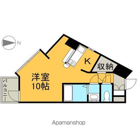 リエス東別院(ワンルーム/7階)の間取り写真