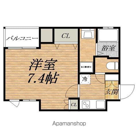 ACTY北浜(1K/6階)の間取り写真