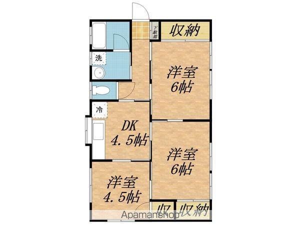 飯田線 天竜峡駅 徒歩7分 1階建 築35年(3K)の間取り写真