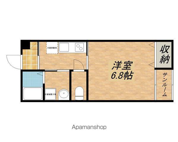 レジーナ(1K/2階)の間取り写真