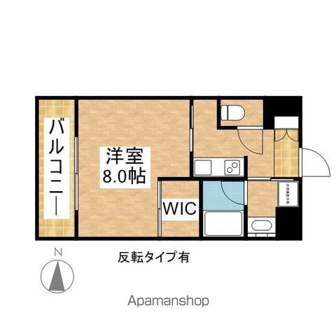 セレステーション(1K/4階)の間取り写真