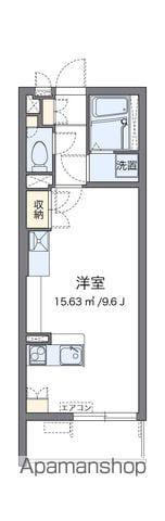 レオネクストエクセルアサヒⅥ(ワンルーム/4階)の間取り写真