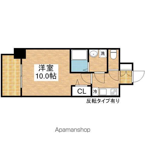 プレサンス上前津プレス(1K/13階)の間取り写真