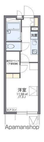 レオパレスコン ヴィスタ(1K/3階)の間取り写真