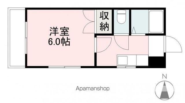 COCO(1K/3階)の間取り写真