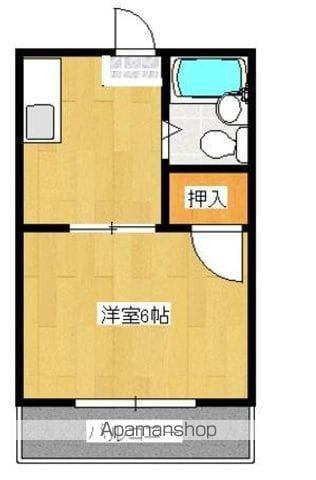 コート新北Ⅴ(1K/2階)の間取り写真