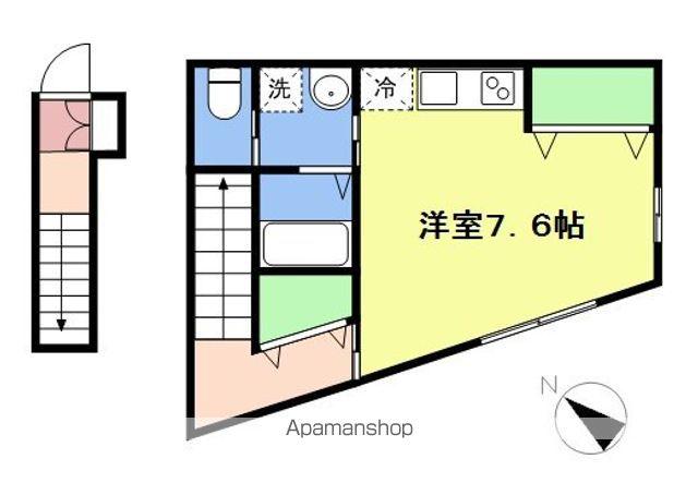 エスポワール真栄(ワンルーム/1階)の間取り写真