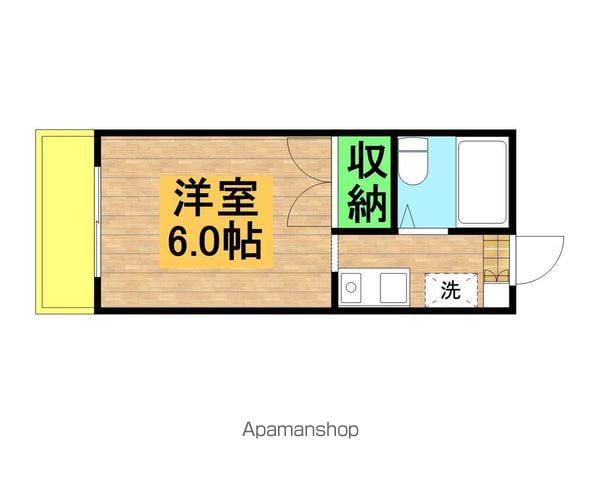 オーキスビル 3階階 間取り