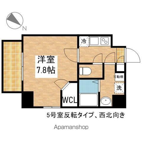 エスリード名古屋東別院(1K/7階)の間取り写真