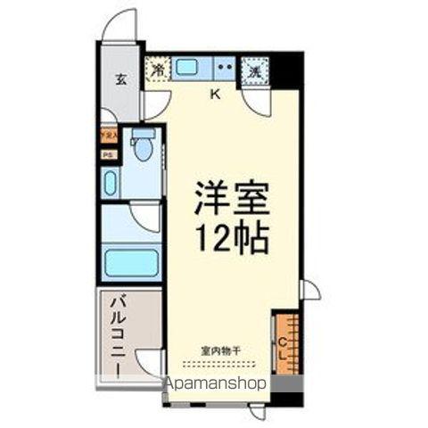 COZY徳川園(ワンルーム/4階)の間取り写真