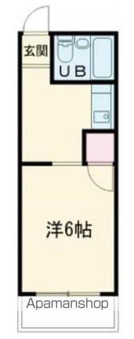コート多賀Ⅲ(1K/2階)の間取り写真