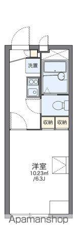 レオパレスプリマベーラ(1K/1階)の間取り写真