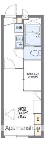 レオパレスなのはな(1K/2階)の間取り写真