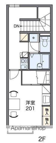 レオパレスいずみ(1K/2階)の間取り写真