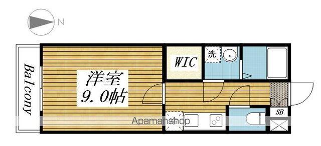 パレス・アーバンクエスト(1K/3階)の間取り写真