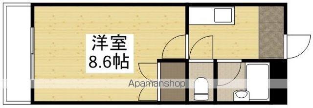 坂川ビル(1K/1階)の間取り写真