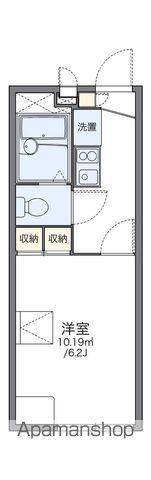 レオパレス城 1階階 間取り
