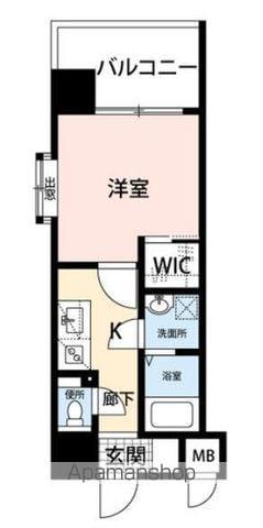 サヴォイ ル・プルミエ パリエ(1K/7階)の間取り写真