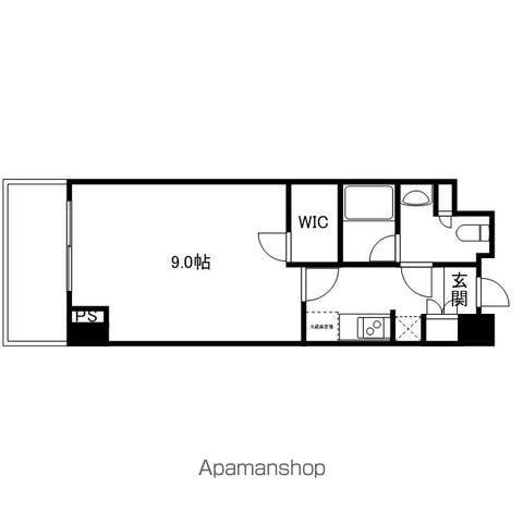 レジディア杉並方南町 4階階 間取り
