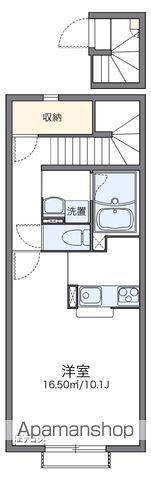 レオネクスト桜ツインA(1K/2階)の間取り写真