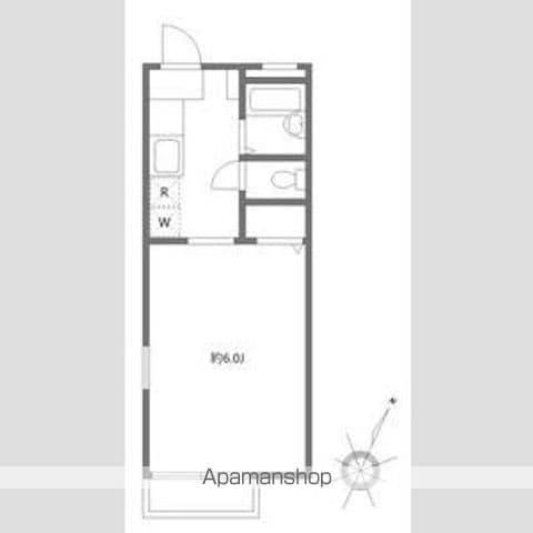 リンデンハイム宮代(1K/1階)の間取り写真
