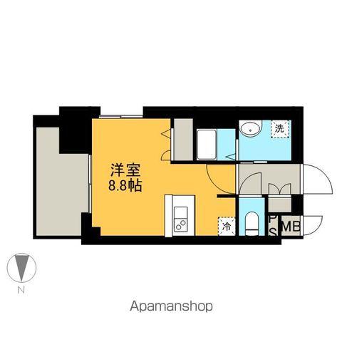 プレサンス桜通グレイス(ワンルーム/3階)の間取り写真