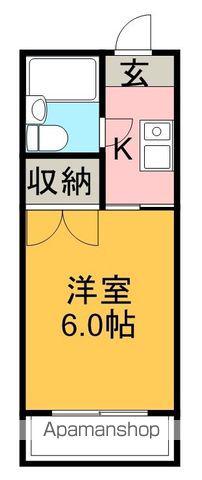 フレンドハウス56(1K/3階)の間取り写真