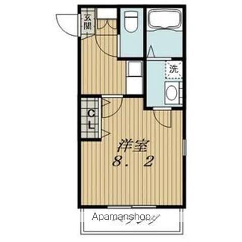 リブレア大幸(1K/2階)の間取り写真