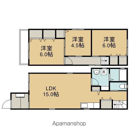 名古屋市上飯田線 上飯田駅 徒歩7分 2階建 築13年(3LDK)の間取り写真