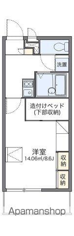 レオパレスKAMONⅣ(1K/2階)の間取り写真