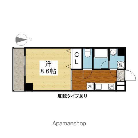 ハイトピア瑞穂(1DK/7階)の間取り写真