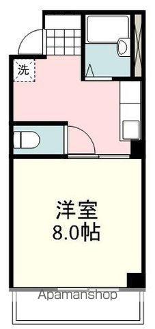 望月ビル(1K/4階)の間取り写真