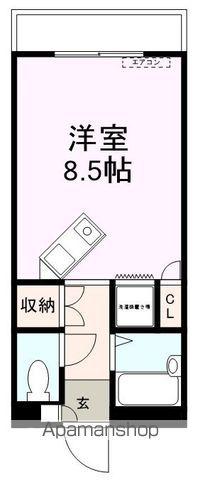 アルフィーネ宇部(ワンルーム/1階)の間取り写真