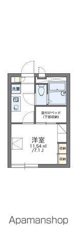 レオパレスリベル丸山(1K/2階)の間取り写真