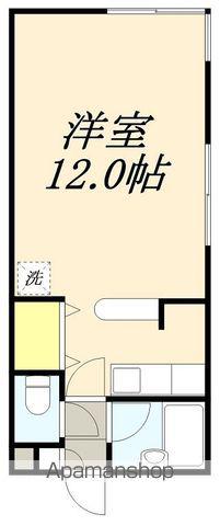 クレステージ宮前(1K/2階)の間取り写真