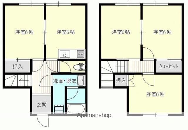 ＦＩＮＥ(4DK)の間取り写真