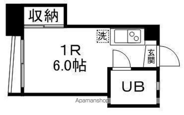 COKULAS八幡(ワンルーム/3階)の間取り写真