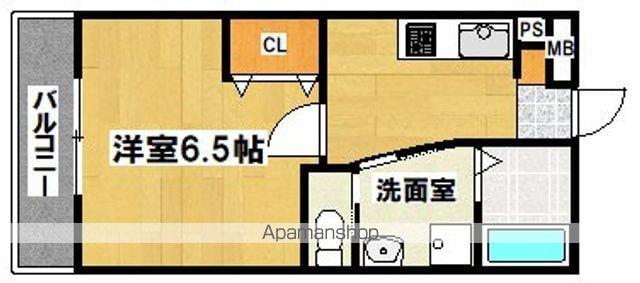 GROOVE住吉(1K/1階)の間取り写真