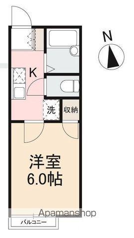 フォレスト三条(1K/1階)の間取り写真