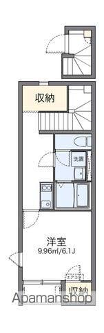 レオネクストアリーヴィオ(1K/2階)の間取り写真