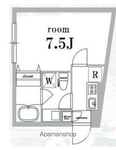 サンプラザシティ中野(1K/1階)の間取り写真