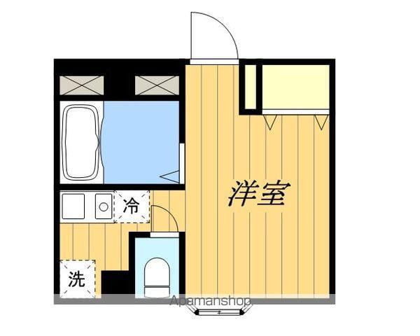 ビラサカエ(ワンルーム/2階)の間取り写真