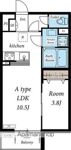 グレイス蓮根(1LDK/1階)の間取り写真